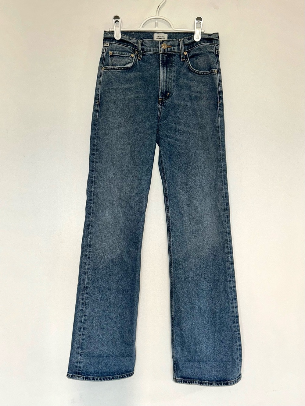 Citizens Of Humanity Vidia Medium Blue Wash Boot Cut Jeans Size 26